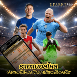 ราคาบอลไหล อ่านเกมให้ขาดด้วยการวิเคราะห์ราคาต่อรองแบบมืออาชีพ