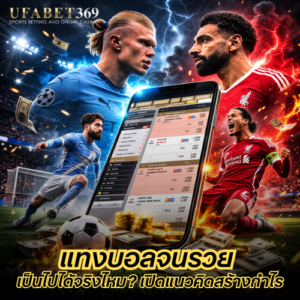 แทงบอลจนรวย เป็นไปได้จริงไหม? เปิดแนวคิดการเดิมพันฟุตบอลที่ช่วยสร้างกำไรระยะยาว