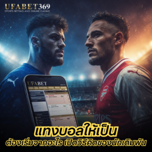 แทงบอลให้เป็น ต้องเริ่มจากอะไร เปิดวิธีคิดของนักเดิมพันที่อ่านเกมฟุตบอลได้จริง